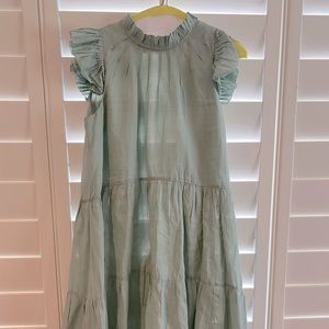 Sea New York Tier Waverly Flutter Sleeve Dress